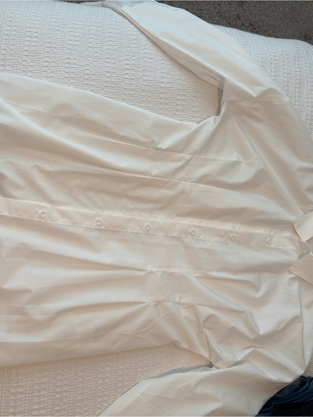 SHEIN White Button-Down Shirt